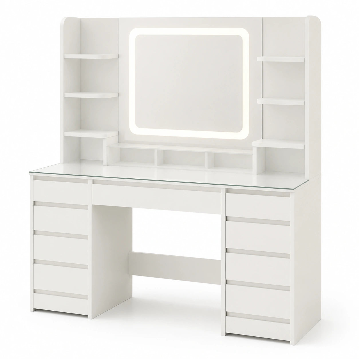 table-de-maquillage-moderne-avec-miroir-led-et-eclairage-rgb-11-tiroirs-et-6-etageres-grande-coiffeuse-pour-chambre-uzommf5150iu